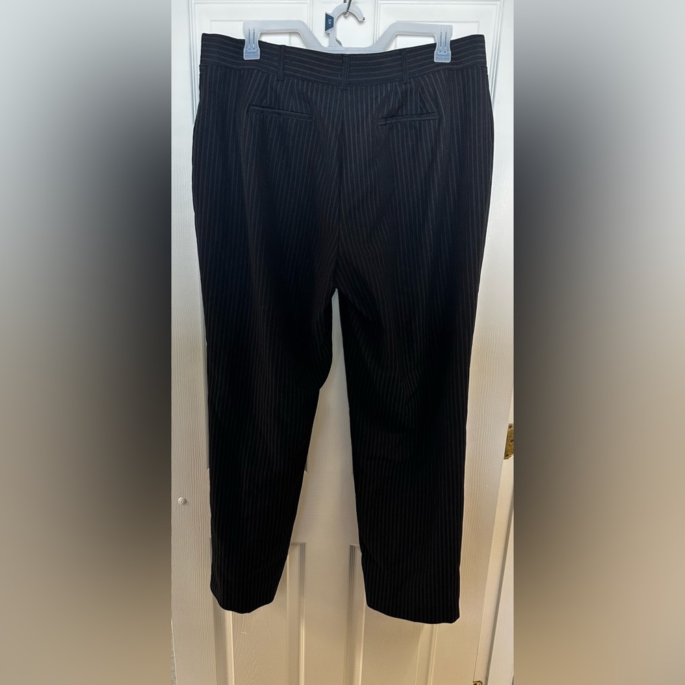 Avenue Pinstripe Work Pants Size 18 Tall